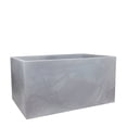 thumbnail image 2 of Ecobo 19.7 inches wide Eco-Friendly Flower Pot Planter, Indoor/Outdoor use, Durable & Versatile, Designed by Brazilian Artisans, Contemporary All-Weather Design – Grey, 2 of 4