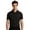 Black, variant on Mens Polo Shirts Short Sleeve Casual Summer Polo Tee Big Size Business Collar Shirts