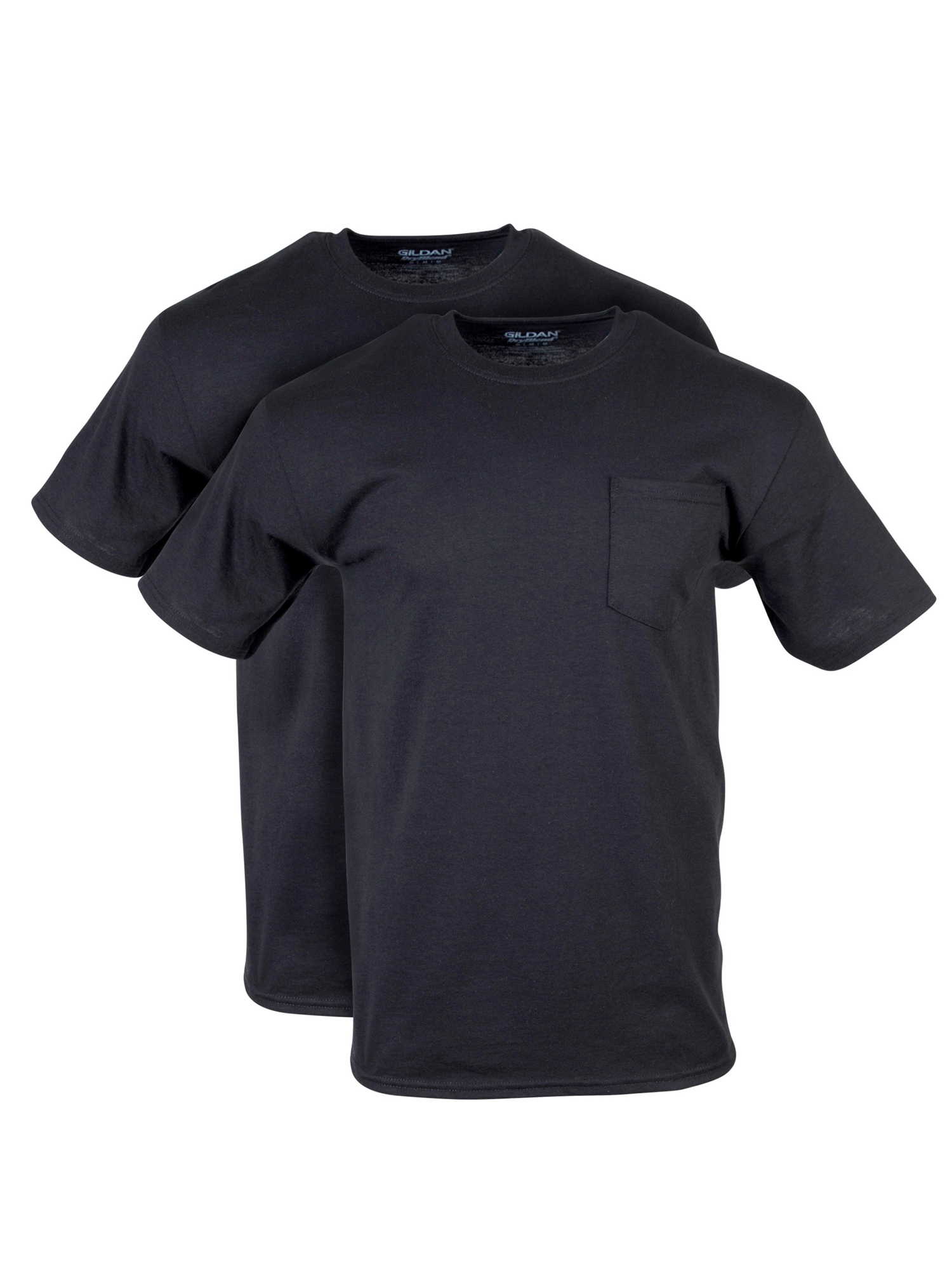 Gildan Adult Men's DryBlend Workwear T-Shirts with Pocket, 2-Pack, Sizes S-2XL  - Walmart.com