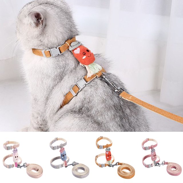 Neinkie No Pull Small Dog Harness and Leash Set, Puppy Soft Vest Harness Neck & Chest Adjustable, Reflective Lightweight Harness & Anti-Twist Pet Lead Combo