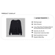 thumbnail image 2 of Qucoqpe - Sudadera informal para mujer, cuello redondo, manga larga, color liso, suave y ligera, holgada, en liquidación, 2 of 7