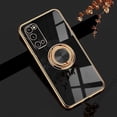 thumbnail image 5 of Phone Case For Samsung Galaxy S24 S23 S22 + Plus Ultra Back Cover Fashion Plating Ring Holder Solid Colored Tpu, 5 of 5
