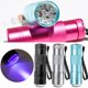 thumbnail image 4 of Seitruly Luz de uñas de mano Tipo de prensa Secado Lámpara púrpura Salón Spa Linterna Stamper Antorcha de mano Equipo de manicura con pilas Juegos de manicura Negro Seitruly CE001583-02, 4 of 6