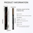 thumbnail image 3 of DPTALR Microblade Brow Pen,4-Tip Microblade Brow Pen,Liquid Water Eyebrow Pencil 3D Simulation, Eyebrow Color Rendering, Natural Sweat Eyebrow Pencil, Four Colors, 3 of 3