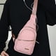thumbnail image 4 of Waterproof Chest Sling Bag | Fashionable Large Capacity Crossbody for Travel, Hiking | Anti-Theft Hidden Pocket | USB Charging | Breathable Fabric | 1pc | 30x17x16cm, 4 of 6