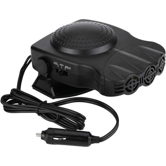 Innovative Auto Defroster, Car Heater 12V 150W Portable Fast Heating Defrost Defogger, Designed For Winter Warmth And Summer Cool Breezes