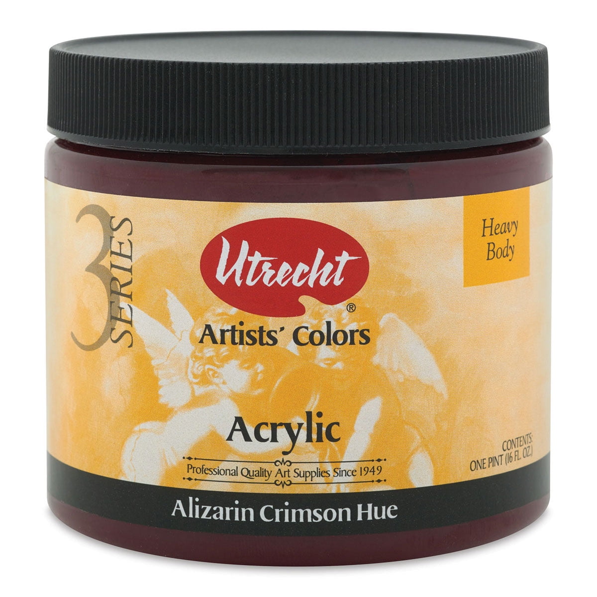 Utrecht Artists' Acrylic Paint Alizarin Crimson Hue, Pint