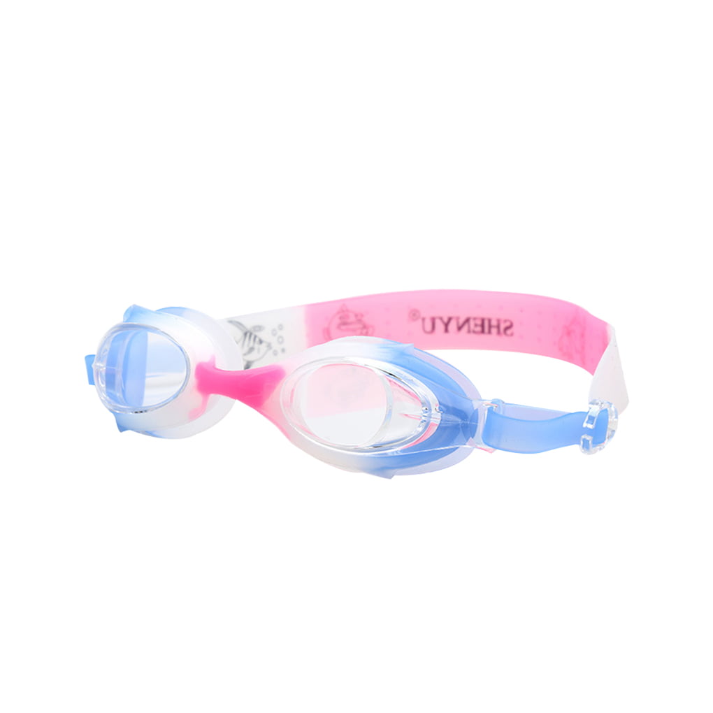 Adjustable Kids Swim Glasses Swimming Goggles Anti-Fog UV Children Boys Girls HD 