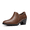 TAN, variant on DREAM PAIRS Women's Dress Shoes Low Heel Pumps for Women Comfortable Office Loafers with Arch Support, Classic Closed Toe Work Heels for Business