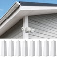 thumbnail image 2 of 8 Pcs Aluminum Siding Corners, Smooth Metal Siding Panels Trim Nails, 2 of 7