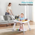 thumbnail image 3 of Babyeap 6-in-1 Baby Activity Center,Infant Activity Center Jumper with Detachable Toys and Music,6 Months +, 3 of 7