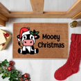 thumbnail image 2 of TIELUTT Christmas Letter and Hat Printing Mat Merry Christmas Doormat Room Door Mat Welcome Home Welcome Room Rug Cute Rugs for Living Room Big Throw Blankets Mens Throw Light Throw Blanket for Summe, 2 of 6
