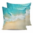 thumbnail image 2 of Case Pillow Decor Home Sunshe Wallpaper Summer Ocean Cover Cushion Waterproof Chair Garden Outdoor, 2 of 5
