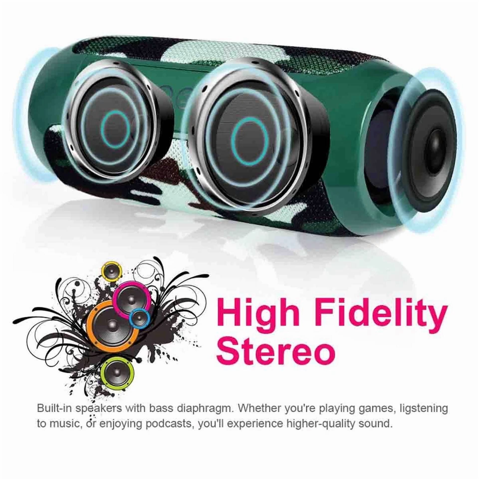 FLORA- Tv Wireless Bluetooth Speaker Home Theater Stereo Rechargeable For Pc Computer