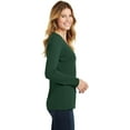 thumbnail image 2 of Port & Company 174 Ladies Long Sleeve Fan Favorite V-Neck Tee. LPC450VLS, 2 of 4