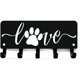 thumbnail image 1 of Organizador de pared para correa de perro y colgador de llaves Puppy Love de The Metal Peddler - Pequeño, 1 of 4