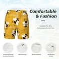 thumbnail image 5 of Balery Cute Bee Butterfly Yelllow Mens Swim Trunks Swim Shorts for Men Quick Dry Inseam Beach Shorts with Compression Liner Pocket-X-Large, 5 of 9
