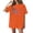 Orange, variant on Dweltoz 4th Of July Shirts for Women Short Sleeve Usa Print Tops Solid Color Plus Size Top Independence Day Crewneck Fashion Leisure 1776-2026 Tees,Wine 2XL