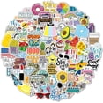 thumbnail image 1 of Kids Stickers Bulk,100pcs Cute Stickers For Kids Teens Girls Kids Adults,waterproof Vinyl Vsco Aesthetic Sticker Packs For Hydro Flask, Laptop, Water, 1 of 4