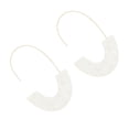 thumbnail image 3 of Pendientes en Forma de U Sonducket con Estampado de Leopardo Blanco, 3 of 6