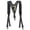 camouflage color, variant on Outdoor Tactics Duty Belt Suspenders, Adjustable Y Back Harness with 3 Hook Attachments Wide Suspenders Hook for Men