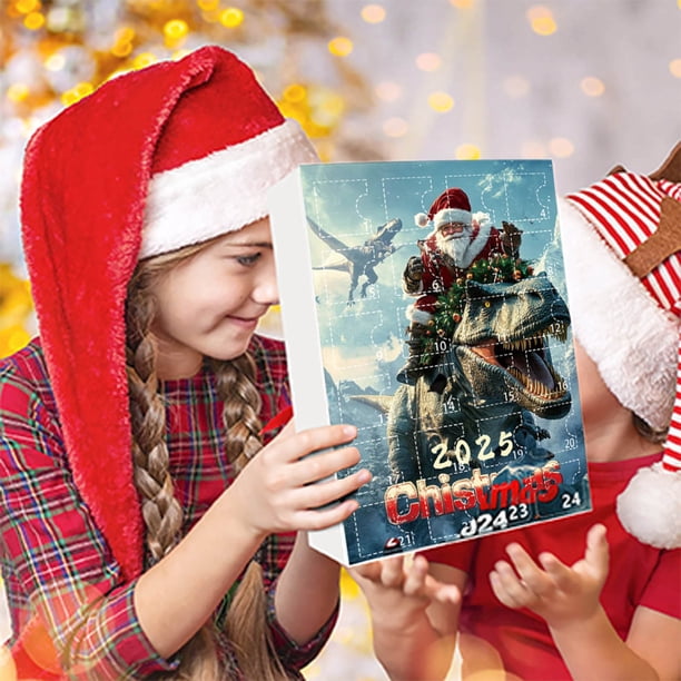 Calendario de Adviento | Calendario de cuenta regresiva de 24 días con minifiguras | Regalo de cuenta regresiva navideña para niños y familia | Adornos sorpresa diarios