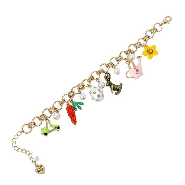 Betsey johnson 2024 charm bracelets
