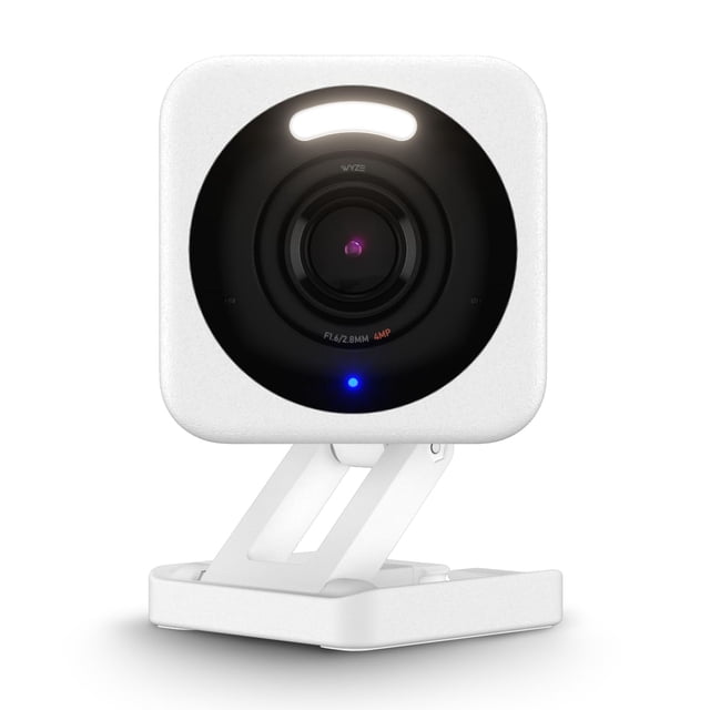 Cámara de Seguridad WYZE Cam v4 2K HD Wi-Fi Interior Exterior Blanca