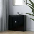 thumbnail image 3 of vidaXL Bookshelf Book Cabinet Storage Cupboard File Cabinet Engineered Wood, 3 of 204