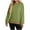 Army Green, variant on zbxnLI Women's Oversized Sweatshirts Striped Long Sleeve Crewneck Tops Casual Lightweight Pullover Athletic Shirts