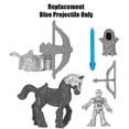 thumbnail image 5 of Replacement Parts for Fisher-Price Imaginext Honorable Archer and Steed Playset - HCG68 ~ Replacement Blue Projectile, 5 of 5