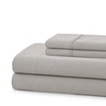 thumbnail image 3 of Sweet Home Collection 100% Combed Cotton Percale Sheet Set Made in Egypt 400 TC Gray Queen, 3 of 3