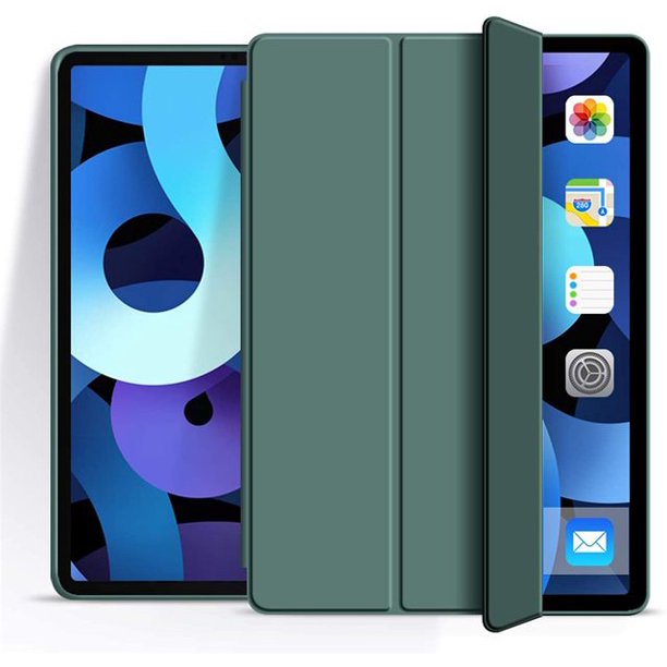 Funda De Piel Sintética Para IPad 10.2 9th 8th 7th Air 5 4 10.9 3 2 1 5th 6th Case Tri-fold Silicona Suave Para Pro 11 2021 2020 2018 Mini 6 5 4 3 2 2 1