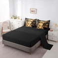 thumbnail image 5 of Manfei Rustic Flower Lotus 7-Piece Twin Bedding Sets,Countryside Lake Plant Bedding Comforter Set,Country Floral Sheet Sets For Girls,Breathable Home Decor Reversible, 5 of 8