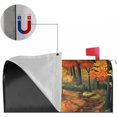 thumbnail image 3 of Fall Mailbox Covers Magnetic Maple Leaves Bird Mailbox Cover Autumn Mailbox Cover Magnetic Mailbox Wraps Standard Size 18" X 21" Holiday Garden Mailboxs Decorations for Outside, 3 of 6