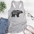 thumbnail image 2 of Grandma Bear Tank Top, Ladies Racerback Tank Top, Grandma Tank, Grandmother Tank, Silver Gray, Large, 2 of 3