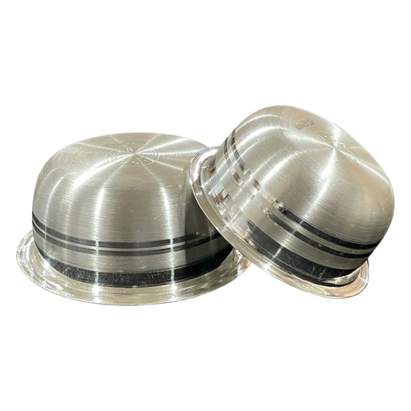 999 Pure Silver Hallmarked Designer Combo Bowl Set - Set#02
