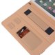thumbnail image 3 of Estuche para ipad 9.7 2017 - Estuche de cuero PU Premium con soporte dorado WD.WDQZL Hogar, 3 of 9