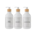 thumbnail image 1 of Juego De Baño Xtellar3 Dispensadores Jabon Shampoo Color Blanco, 1 of 5