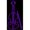 Purple, variant on Yellow Violin Logo Neon Sign, 32 x 3 x 13 in.