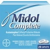 5 Pack - Midol Menstrual Complete Caplets 24 Caplets Each