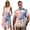 Black Hibiscus, variant on Couples Outfits Matching Sets Summer Short Sleeve Shirt for Men Size XL Sunset Glow Hawaiian Blouse Tops and Women's Tank Dress Irregular Hem Hawaiian Vacation Sundress