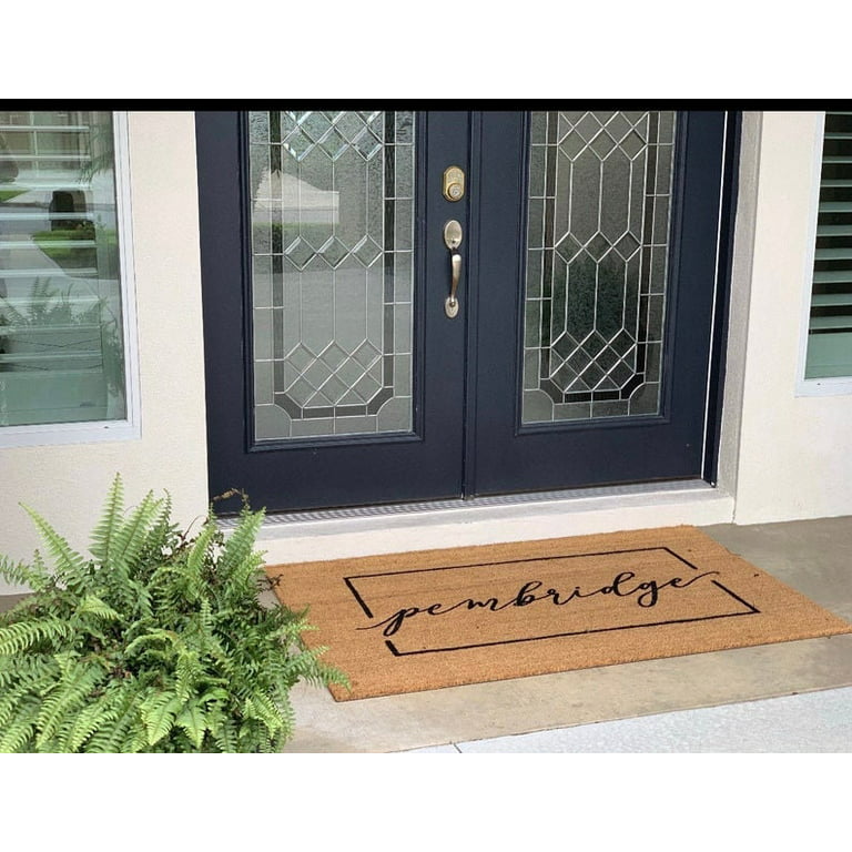 Personalized Outdoor Mat, Customized front door rug, Outdoor mat