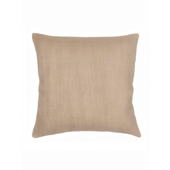 So Soft Linen Camel Beige Euro Pillow 26x26 Down Alternative