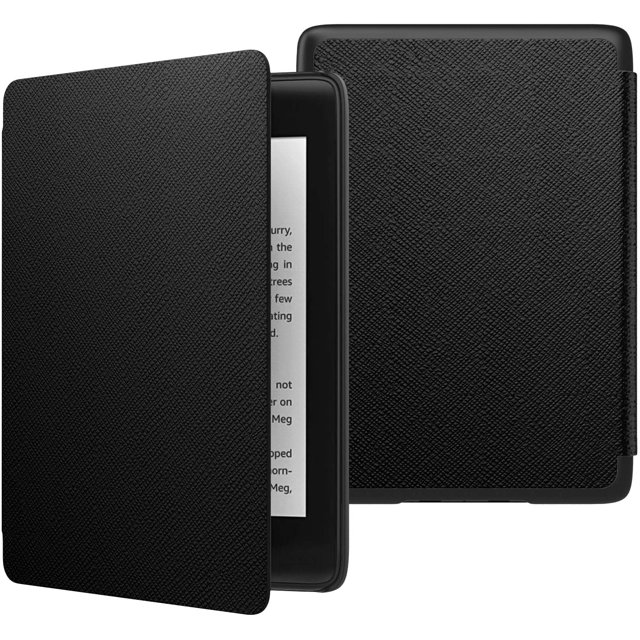 Étui Compatible avec Kindle Paperwhite (10e Génération, Sorties 2018), Coque Intelligente la Plus Légère avec Réveil/sommeil Automatique pour Amazon Kindle Paperwhite 2018 - Noir