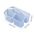 thumbnail image 3 of IMossad Plastic Portable Bath Storage Basket – Bathroom Organizer for Toiletries and Sundries, 3 of 6