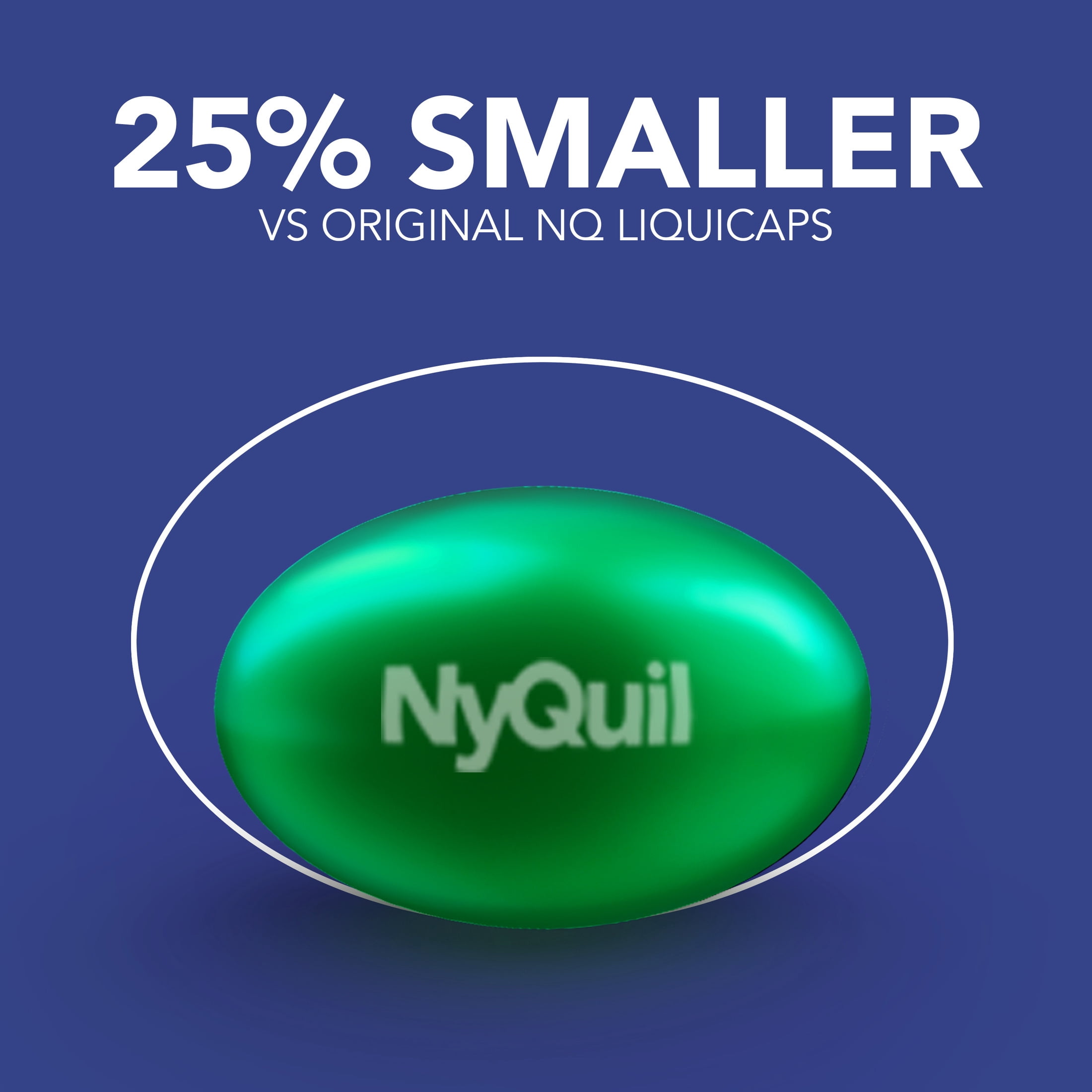 Vicks DayQuil & NyQuil Cold and Flu Ultra Concentrated Liquicaps, Cold Medicine, 96 Count