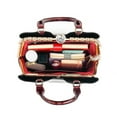 thumbnail image 3 of Style Strategy purses patent leather Satchel handbags for women  Top Handle snap lock Shoulder bags crossbody for women, 3 of 7