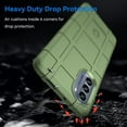 thumbnail image 3 of Case for Motorola Moto G62 5G, Heavy Duty Shockproof Military Grade Drop Tested Field Phone Case Bumper Rugged Cover for Motorola Moto G62 5G HD Green, 3 of 14