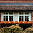 thumbnail image 5 of 10 Bundles Artificial Flowers UV Resistant Outdoor Plants No Fade Faux Plastic Shrubs Fake Silk Flowers Window Box Garden Porch Home Decoration(Fuchsia), 5 of 5